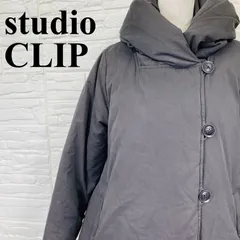 studio CLIP スタジオクリップ ダウンコート チャコールグレー M 0334Kのサムネイル