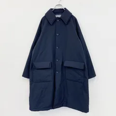 古着 used　SIMPLICITE　シンプリシテェ　PRIMALOFT　プリマロフト　パテッドコート　中綿入り　紺　ネイビー　Lサイズ