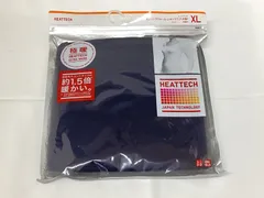 【未使用品】HEATTECH 極暖 XL ブラック 八分袖 Uネック ユニクロ UNIQLO