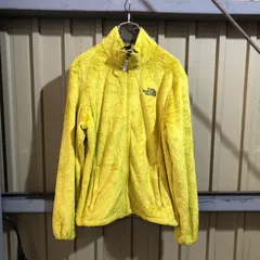 2264  THE NORTH FACE フリース イエロー M ノースフェイス フリース ワンポイント 古着卸 アメリカ仕入