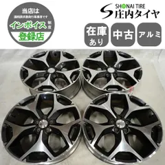 4本SET 会社宛 送料無料 18×7J スバル フォレスター 純正 アルミ 5穴 PCD 100mm +48 ハブ径56mm アウトバック レガシィ 純正戻し NO,F9007のサムネイル