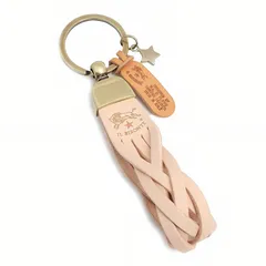 【ギフト対応可】イルビゾンテ IL BISONTE キーリング Leather Key Ring キーホルダー メンズ レディース ヌメ ナチュラル おしゃれ 人気 ブランド 誕生日 記念 プレゼント ギフト 送料無料