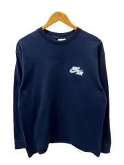 NIKE (ナイキ) 長袖Tシャツ ロンT USA製 90s 00s 古着  M ネイビー メンズ/199