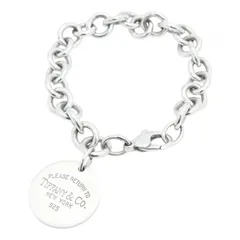 ティファニー リターン トゥ ハート タグ ブレスレット シルバー Bランク ti5418vv