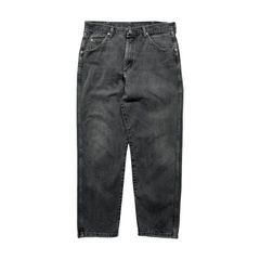 USA 古着 Wrangler ラングラー ストレート ブラック ジーンズ ジーパン デニムパンツ ブラックデニム W34 CA0896