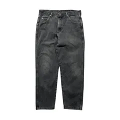 USA 古着 Wrangler ラングラー ストレート ブラック ジーンズ ジーパン デニムパンツ ブラックデニム W34 CA0896