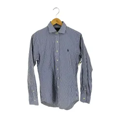 ポロラルフローレン POLO RALPH LAUREN slim fit ポニー刺繍 ストライプ柄 シャツ メンズ import：S 