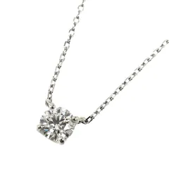 Vendome Aoyama ヴァンドーム青山 Pt900プラチナ Pt850プラチナ キャトル ネックレス APVN161343DI ダイヤモンド0.275ct 1.9g ～43cm フリーチェーン レディース 中古 美品