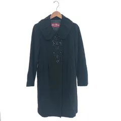 Super Beauty スーパービューティー ビジュー使いコート 大きいサイズ:42 ビックカラー    ブラック レディース / 240001194593のサムネイル
