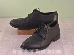 MN194 エルサルバドル製 L.L.Bean ストレートチップシューズ ワイズ細め 黒 メンズ 11.5D 29.5cmのサムネイル