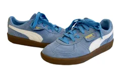 プーマ PUMA PALERMO TEAM LIGHT BLUE-PUMA WHITE パレルモ 396463-44 レディース靴 スニーカー ブルー 24.5cm 101sh-2549