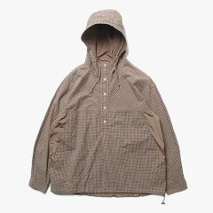 BEAMS "Brown Check Anorak"