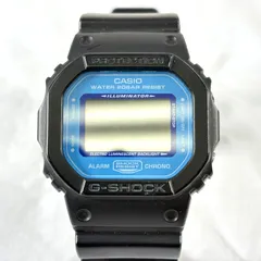【ジャンク】カシオ CASIO G-SHOCK DW-5600SN ブルー×ブラック四角 メンズ 腕時計 防水 時計 デジタル スクエア