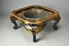 Qqqqw様専用 大名家伝来品梨地高蒔絵徳川家葵紋入火鉢！ - メルカリ