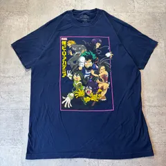 O-461 僕のヒーローアカデミア ヒロアカ グラフィックプリントTシャツ サイズL