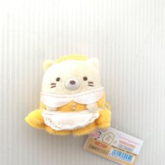 タグ付き サンエックス すみっコぐらしコレクション フルーツパーラー てのりぬいぐるみ ねこ san-x MV45401