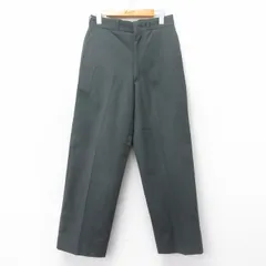W29/古着 ビンテージ ミリタリー パンツ メンズ 60年代 60s ウール USA製 濃緑 26feb04