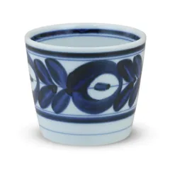 【特価セール】Φ7.7x6.5cm そば 青 猪口 そば猪口 波佐見焼 Japan) 廻り花 ジャパン(Ctoc 830085 シートゥーシー