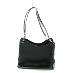 ケイトスペード KATE SPADE トートバッグ ハンド レザー ロゴ タッセル 黒 ブラック ■GY11 /MQ