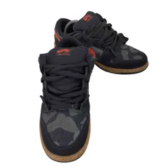 ナイキスケートボーディング NIKE SB Dunk Low PRM Black Rough Green ローカットスニーカー メンズ JPN：29 