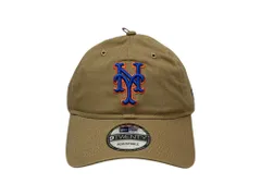NEWERA (ニューエラ) 9TWENTY ニューヨーク・メッツ ベースボールキャップ CAP MLB 60235285 F カーキ ウィメンズ/036
