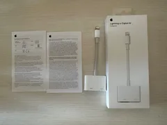 純正 Apple Lightning 変換アダプター iPhone iPad HDMI