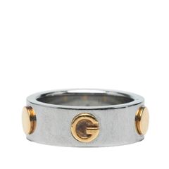 GUCCI Gモチーフ リング シルバー ゴールドK18×SS - メルカリ