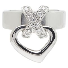 CHAUMET オープンワークリング/WG/ダイヤモンド - メルカリ