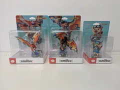 amiibo 3体セット レウス レウスV ルディ モンスターハンターシリーズ　CAPCOM