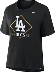 ファナティクス レディース トップス Tシャツ Fanatics MLB Womens Los Angeles Dodgers 2025 Division Series Champions Lockeroom TShirt NoColor