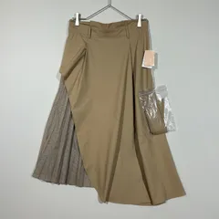 【未使用品】 ローズティアラ　Rose Tiara　プリーツ　レイヤード　アシンメトリー　変形　ロングスカート