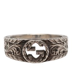 新品】GUCCI グッチ リング インターロッキングG アラベスク 15号