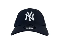 NEWERA (ニューエラ) ニューヨーク・ヤンキース 9FORTY CAP ベースボールキャップ ストラップタグ付き 10047538 F ネイビー×ホワイト ウィメンズ/036