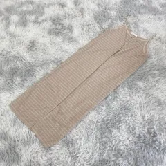 【美品】協同組合関西ファッション連合 キャミワンピース レース生地 (M)