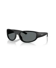 【送料無料】 アーネット メンズ サングラス・アイウェア アクセサリー Mens Polarized Gondo Sunglasses AN4361 Blackのサムネイル