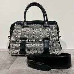 セオリー　theory　ツイード　ハンドバッグ　２way　ショルダーストラップ付きのサムネイル