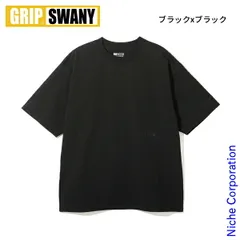 【新品】 GRIP SWANY(グリップスワニー)  ワイド ボックスロゴ Tシャツ GSMCT-201 アウトドア ウェア トップス メンズ Tシャツ 半袖 ワイドシルエットのサムネイル