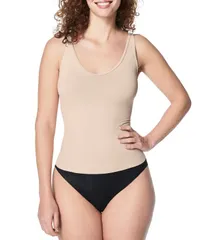 【送料無料】 スパンク レディース タンクトップ トップス Womens Everyday Seamless Shaping Tank Top Oatのサムネイル