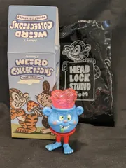 HOW2WORK Johnny's WEiRD COLLECTiONS POCKET CREATURES HEAD LOCK STUDIO BRUNO 水色