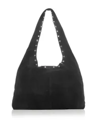レベッカミンコフ レディース バッグ スエード Rebecca Minkoff Industry Slouchy Suede Hobo Shoulder Bag Black ブラック