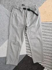 グラミチ ルーズテーパード パンツ S グレー