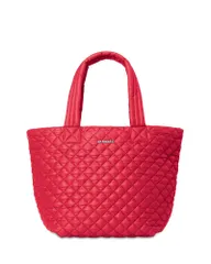 エムジーウォレス レディース バッグ MZ WALLACE Mediumetro Tote Deluxe AppleSilver シルバーのサムネイル