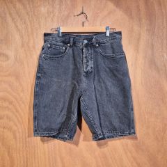 ZARA ザラ ブラックデニム ハーフパンツ 31 (번348