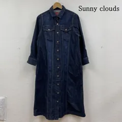 サニークラウズ デニム シャツ ロング ワンピース ボタン Aライン CS-720-566 サイズMP レディース M ISItems【USED】【古着】【中古】50130795のサムネイル