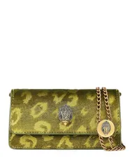 カートジェイガーロンドン レディース バッグ KURT GEIGER LONDON Shoreditch Long Nano Crossbody Open Green グリーン