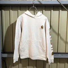 2269 CARHARTT パーカー ベージュ L カーハート スウェット 古着卸 アメリカ仕入のサムネイル