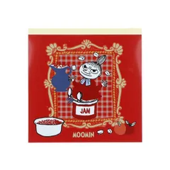 【メール便】ムーミン メモ帳 スクエアメモ リトルミイ 北欧 サンスター文具 新学期準備文具 キャラクター グッズ 