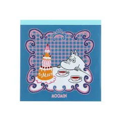 【メール便】ムーミン メモ帳 スクエアメモ 北欧 サンスター文具 新学期準備文具 キャラクター グッズ 