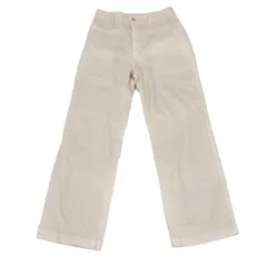 プランテーションPlantation 製品染めコットンリネンストレッチパンツ ベージュMのサムネイル