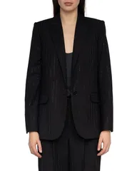 ザディグ エ ヴォルテール レディース アウター ジャケット・ブルゾン ブレザー Zadig Voltaire Valse Blazer Black ブラックのサムネイル